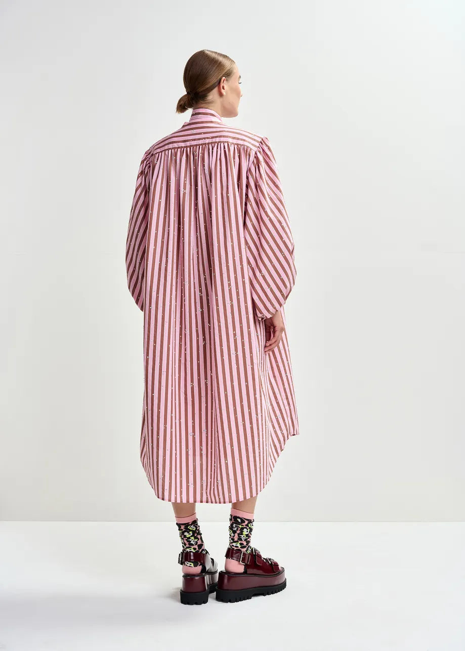 Essentiel Antwerp | Jodianna Oversized Poplin Dress - Young-Rose