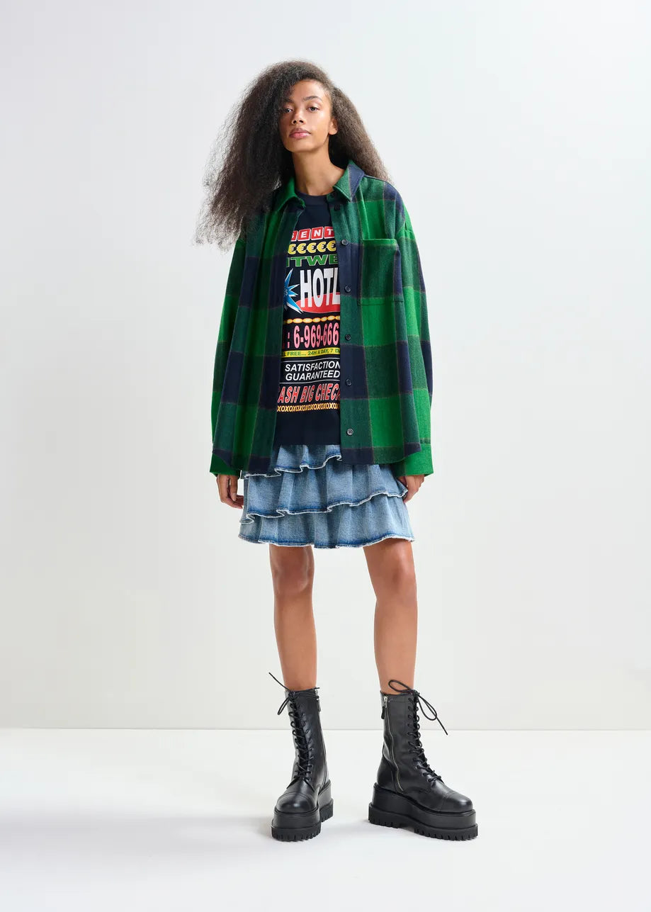 Essentiel Antwerp | Joggan T-Shirt in with Multicolor Print Dark-Night