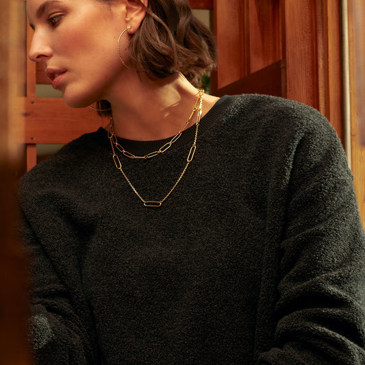 Necklace 6clr0127 Cyria Or