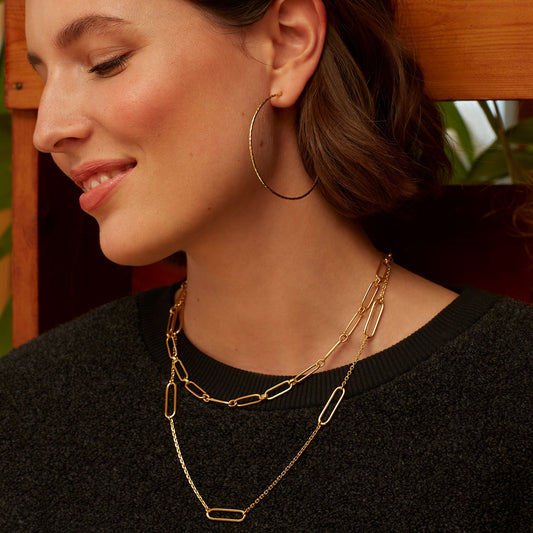 Necklace 6clr0127 Cyria Or