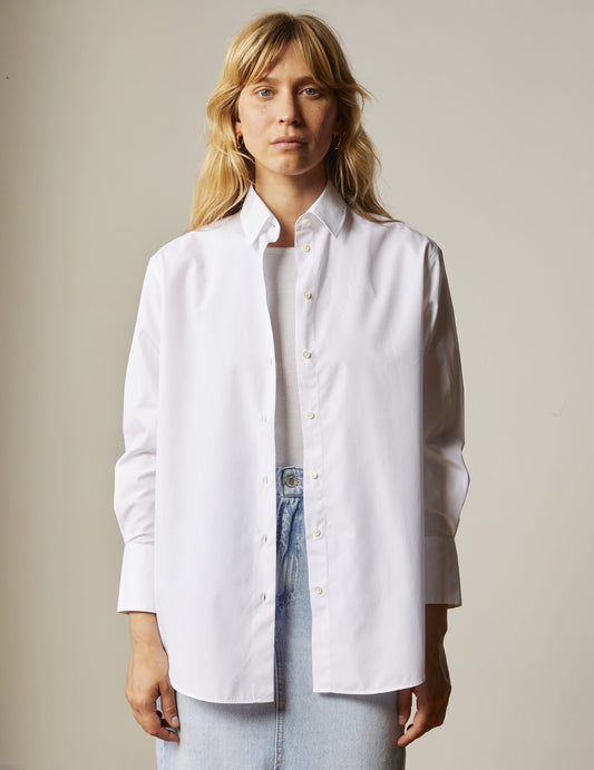 07fchmathildco0045 Mathilde Poplin Blanc