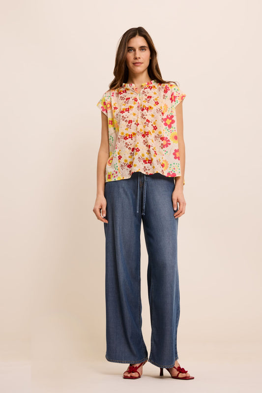 Blouse 89872bea Flower