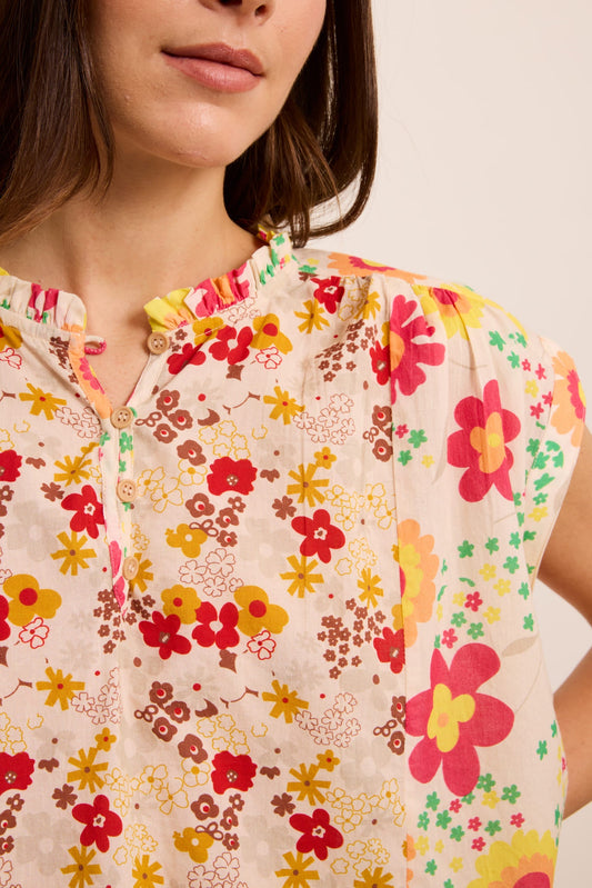 Blouse 89872bea Flower