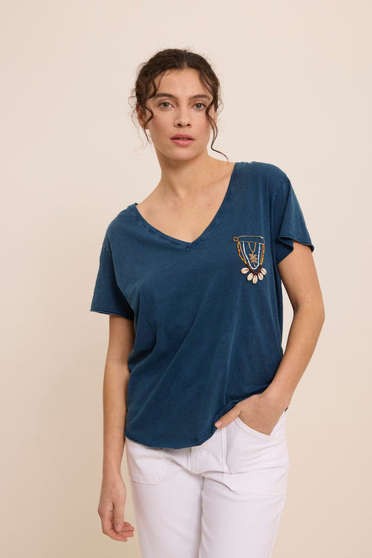 Tshirt Tse2605 Indigo