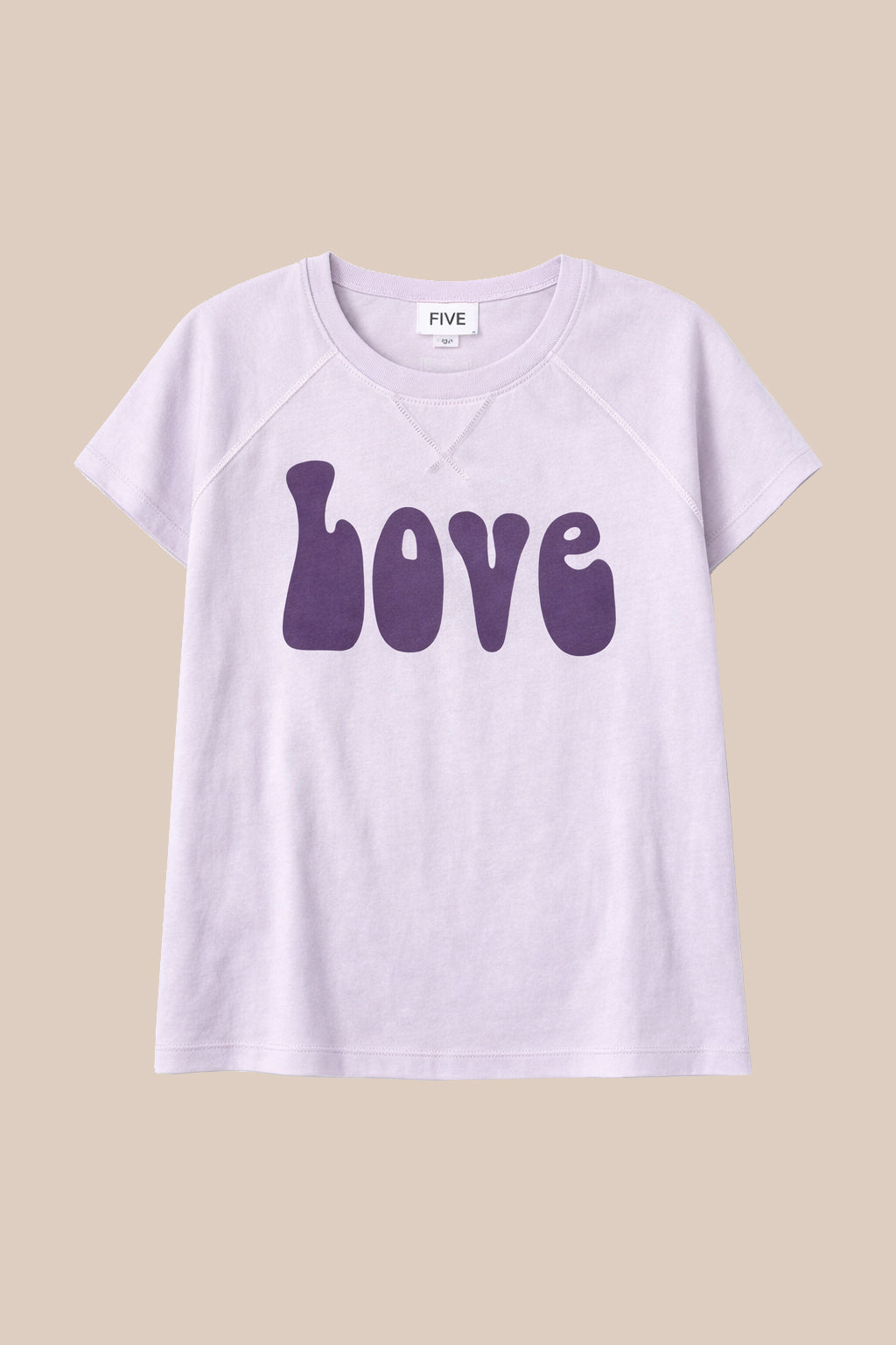 FIVE | Graphic Cotton T-Shirt - Straight Fit