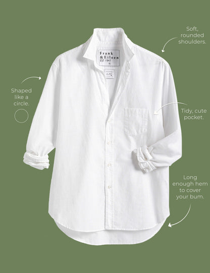 Shirt Eileen Eileen It Linen White-Linen