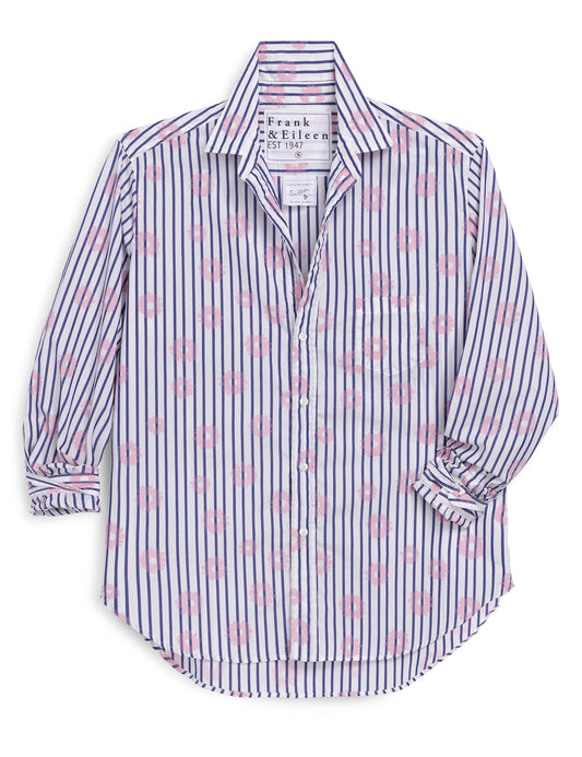 Frank and Eileen | Shirt Eileen - Liberty Print Pink-Flowers