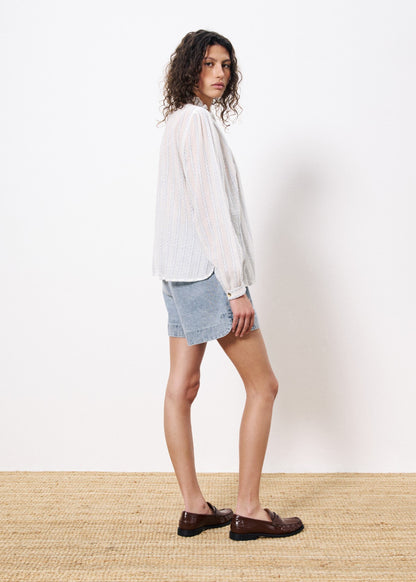 Blouse Inc-25007 Celena Blanc