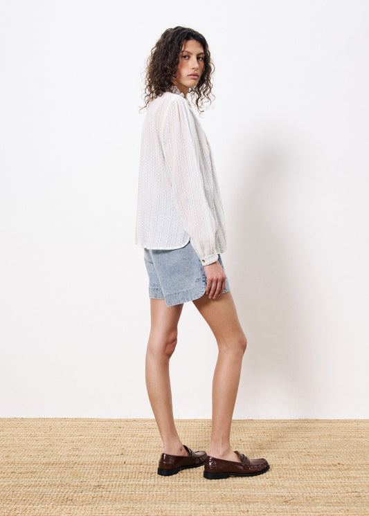 Blouse Inc-25007 Celena Blanc