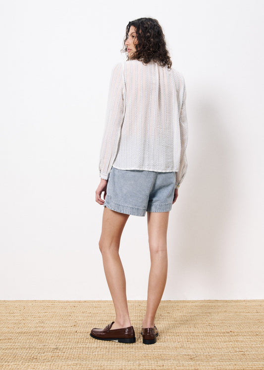 Blouse Inc-25007 Celena Blanc