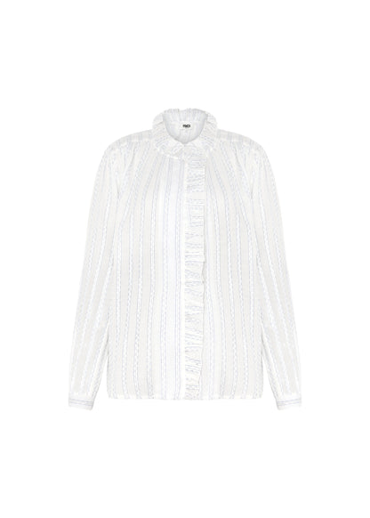 Blouse Inc-25007 Celena Blanc