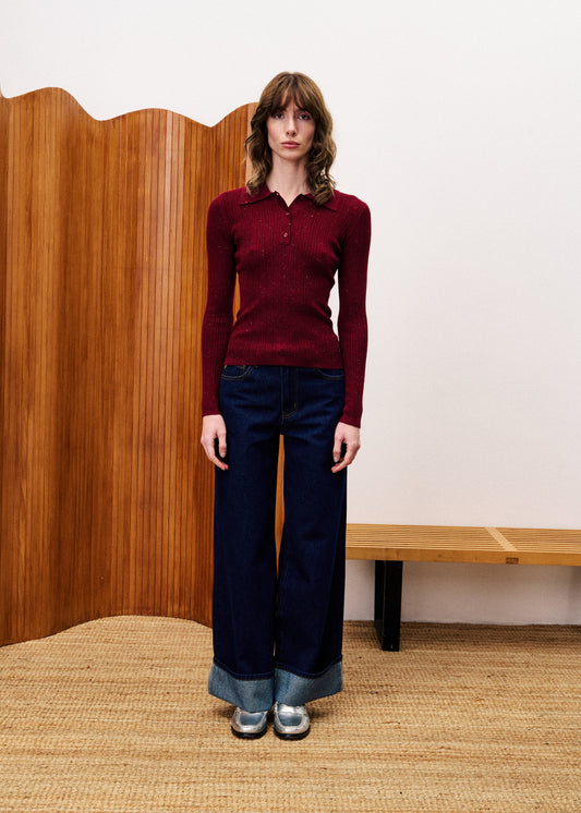 Sweatshirt Chartreux Bordeaux