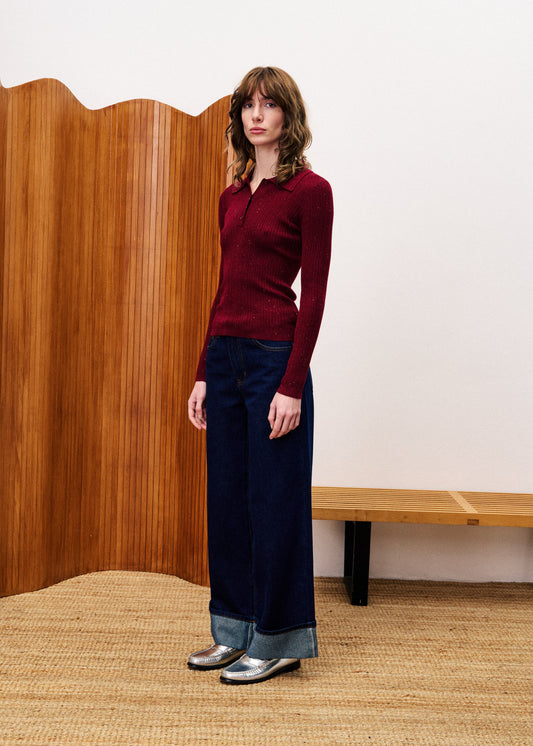 Sweatshirt Chartreux Bordeaux