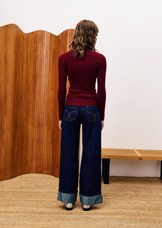 Sweatshirt Chartreux Bordeaux