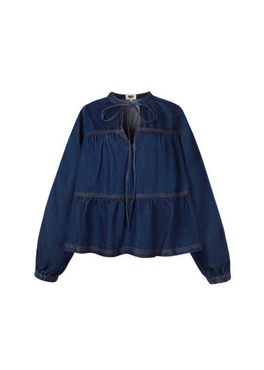 Denim Blouse Chc25683 Cixous Bleu-Jean
