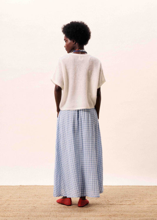 Skirt Cobalt Bleu-Clair