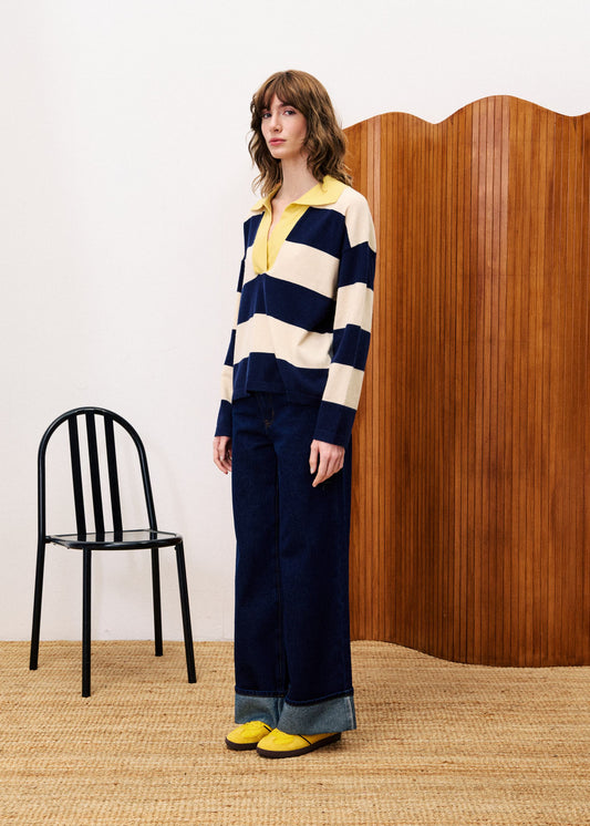 Sweatshirt Chm25778 Colchique Bleu-Marine