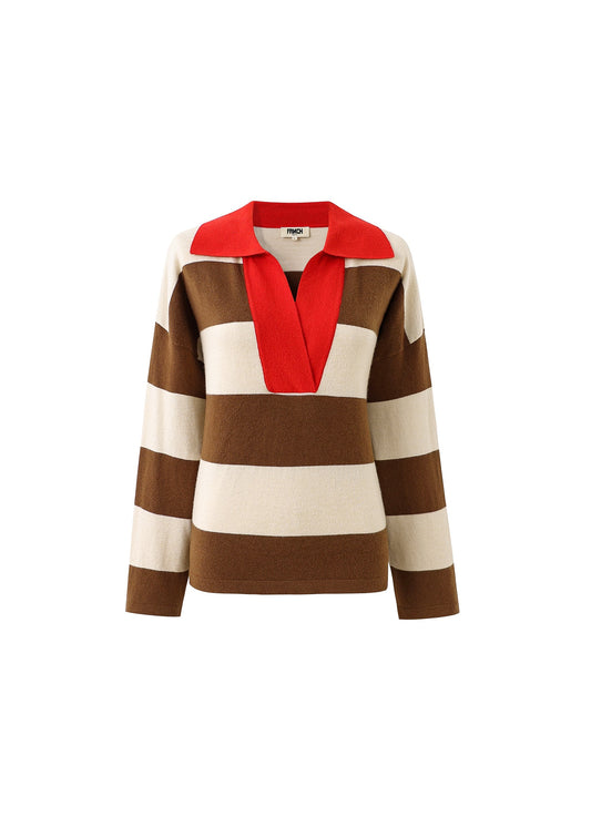 Sweatshirt Chm25778 Colchique Marron-Glace