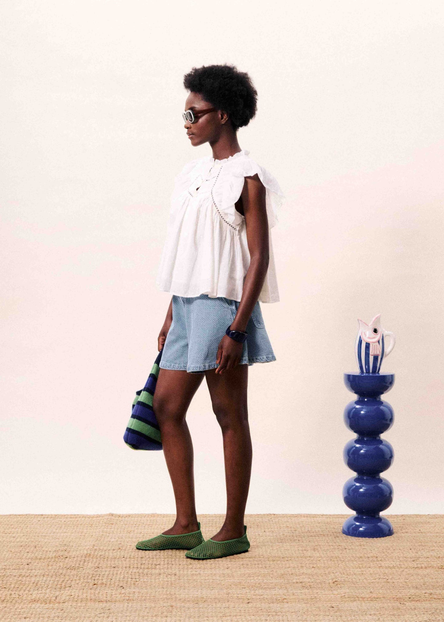 Blouse Detiana Blanc