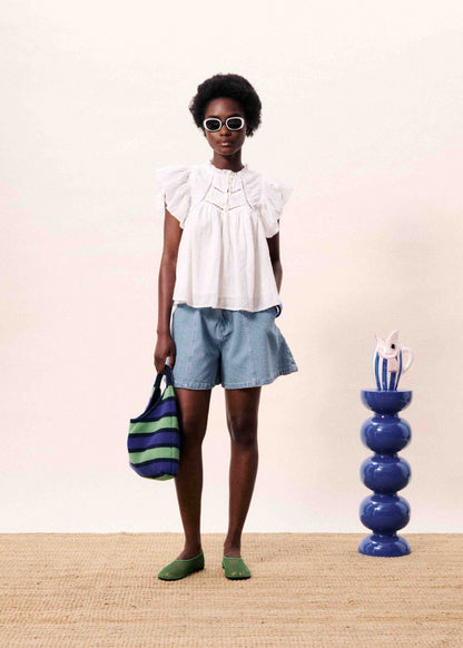 Blouse Detiana Blanc