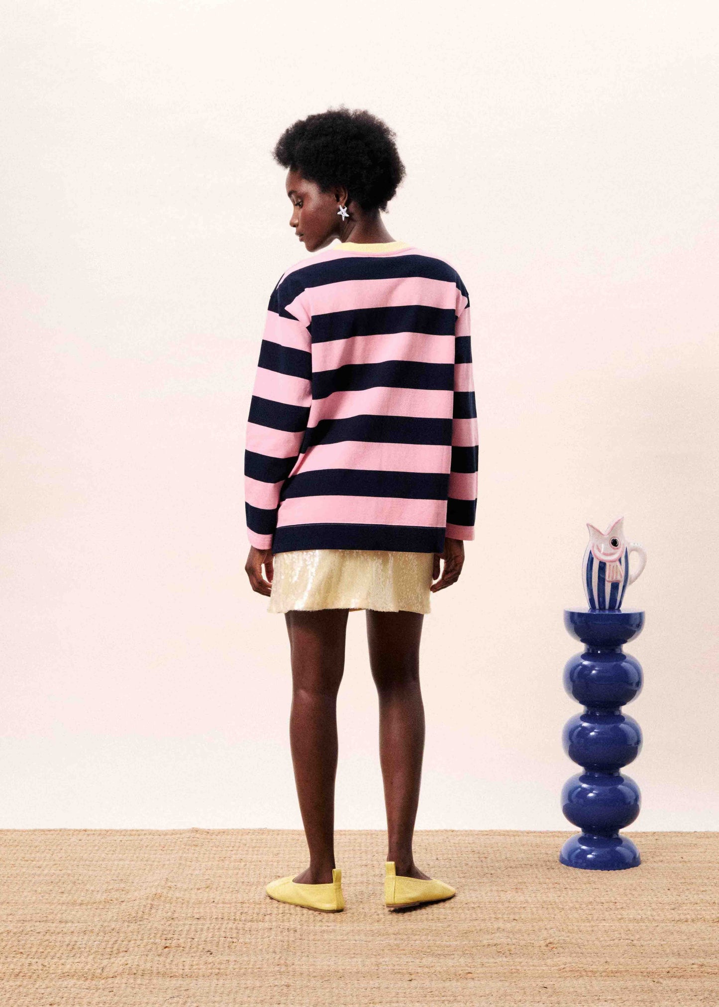 Sweatshirt Galiana Bleu-Marine