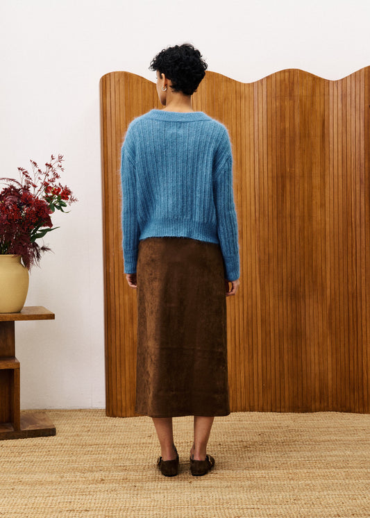 Skirt Chc25732 Glaieul Marron-Glace