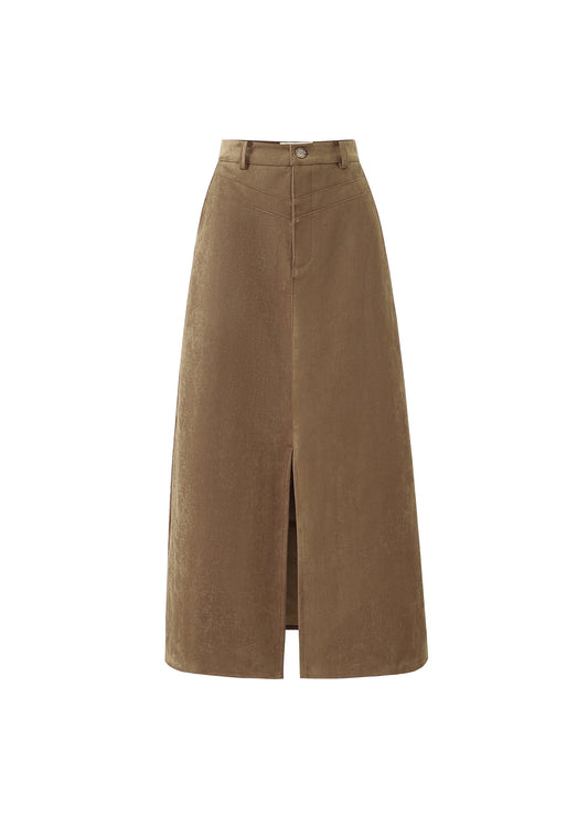 Skirt Chc25732 Glaieul Marron-Glace