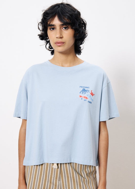 Tshirt Poc-25004 Ienena Bleu-Clair