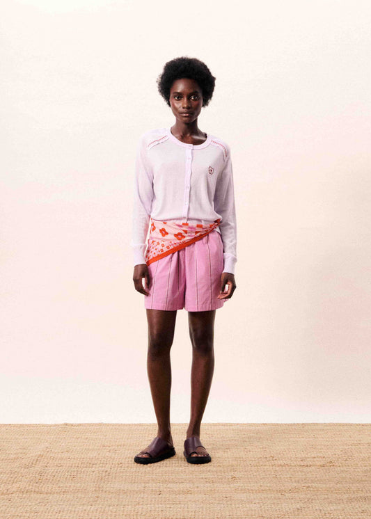 Cardigan Katinka Lilas