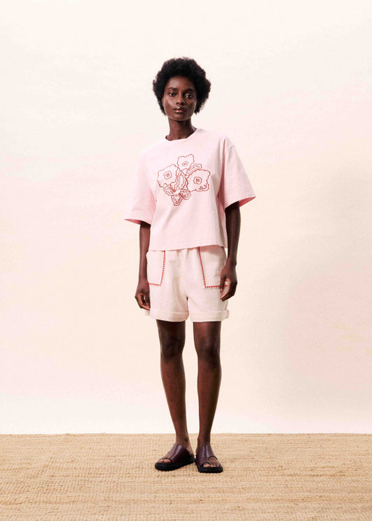 Tshirt Lolite Rose-Pale