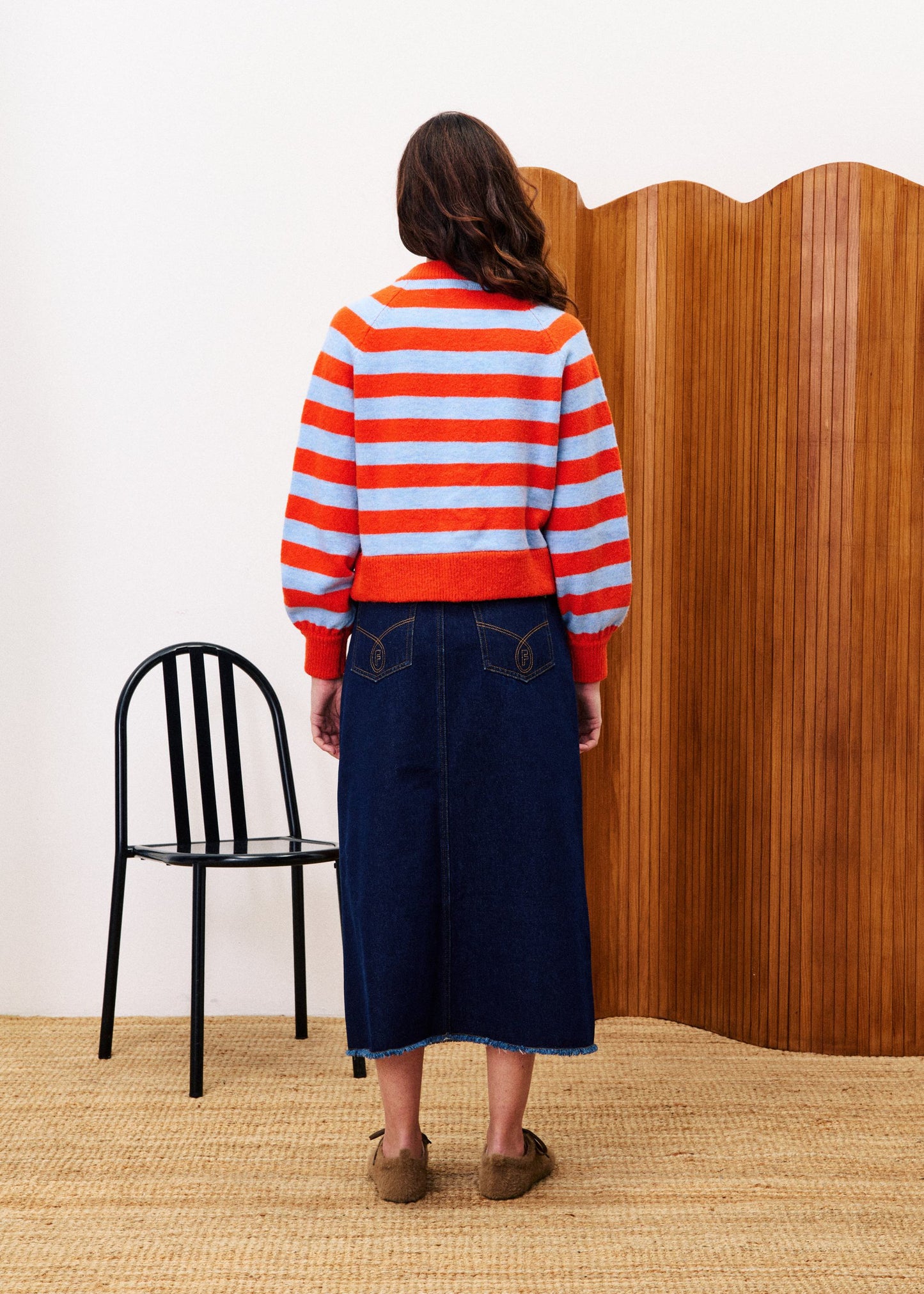 Cardigan Morand Rouge
