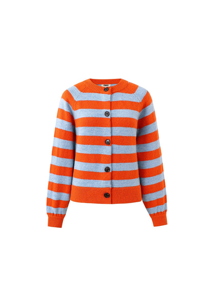 Cardigan Morand Rouge