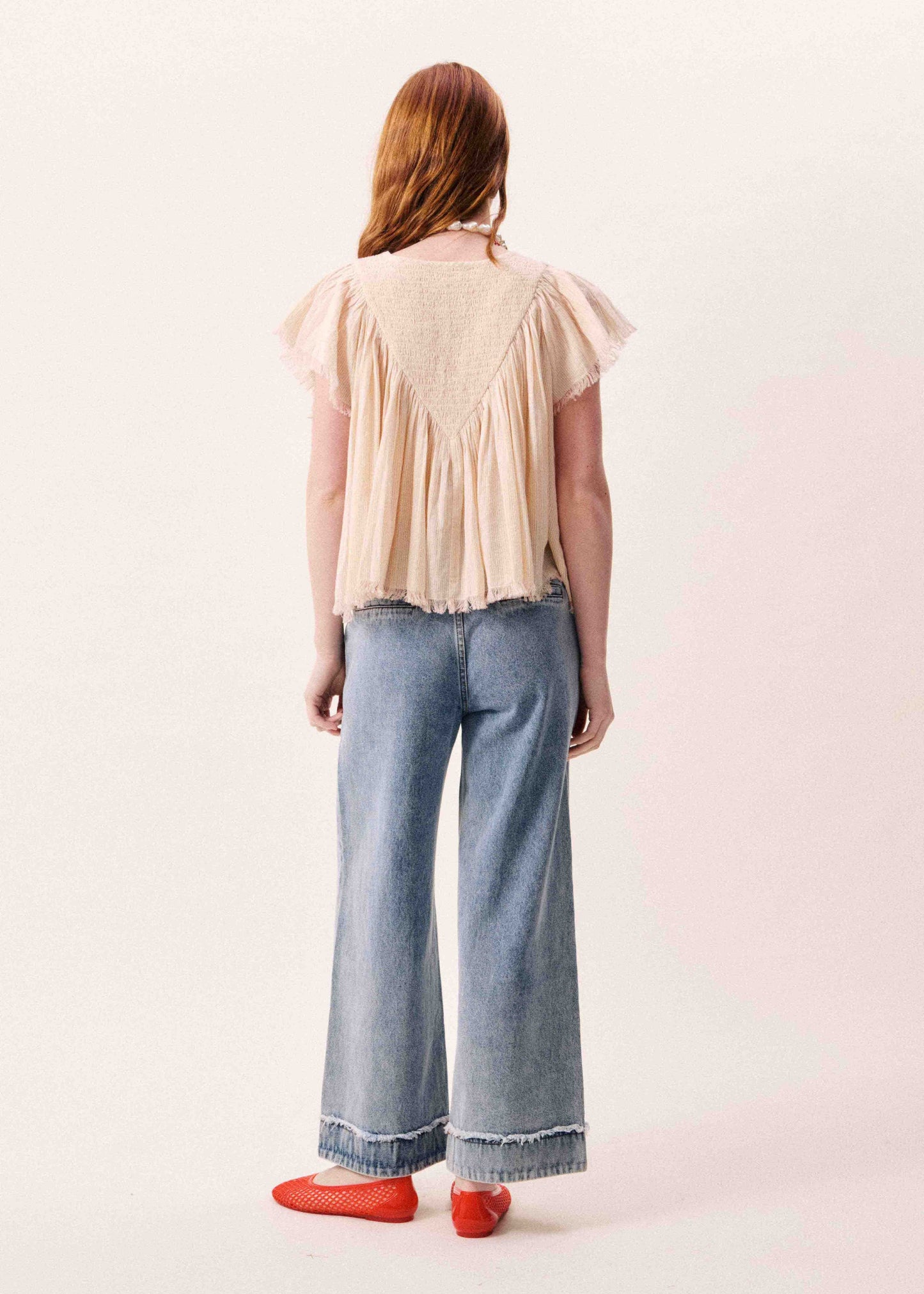 Blouse Novaelle Rouge