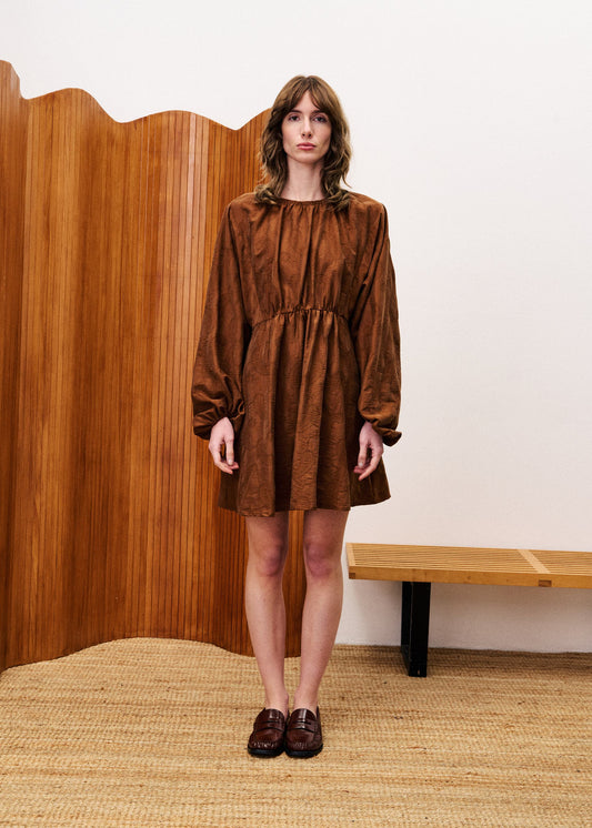 Dress Chc25692 Oeillet Marron-Glace