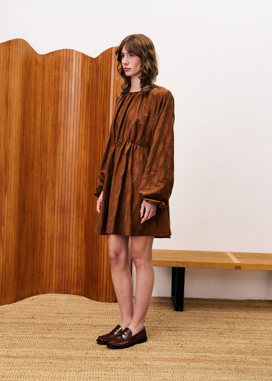 Dress Chc25692 Oeillet Marron-Glace