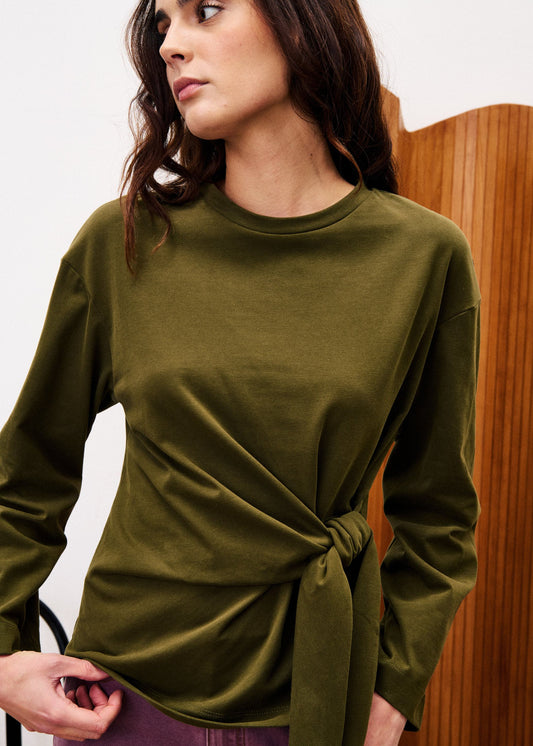 Blouse Chc25669 Orchis Vert-Mousse