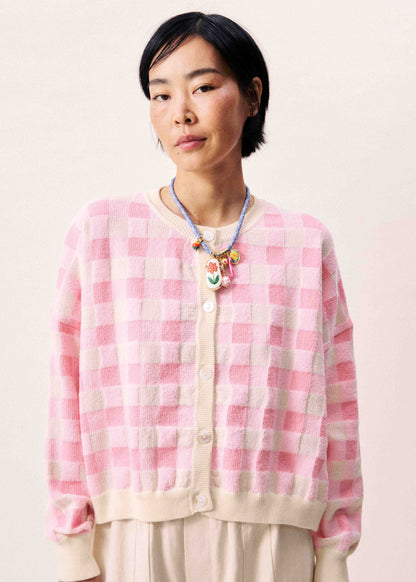 Cardigan Padina Rose