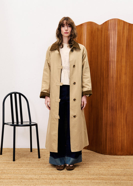 Coat Chc25607 Sand Beige