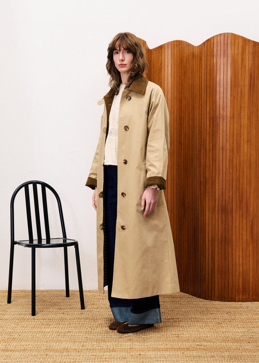 Coat Chc25607 Sand Beige