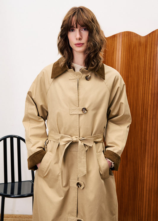Coat Chc25607 Sand Beige