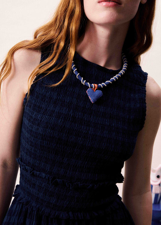 Dress Saquarema Bleu-Marine