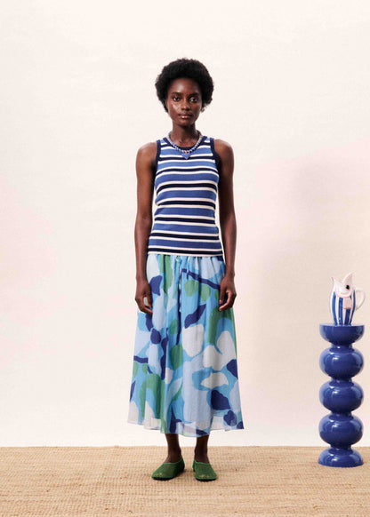 Skirt Sargasso Nenufar-Bleu