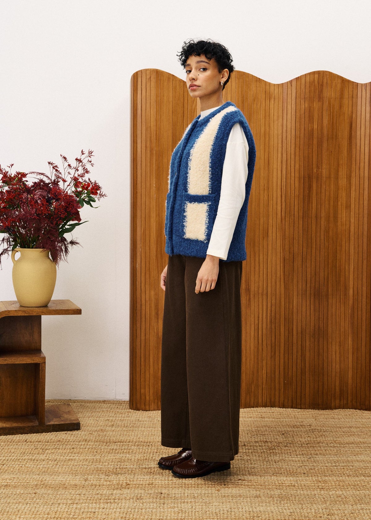 FRNCH | Shiba Sleeveless Vest - Navy