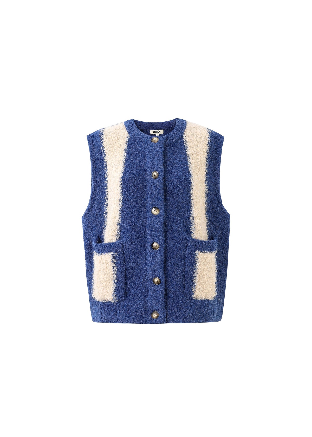 FRNCH | Shiba Sleeveless Vest - Navy