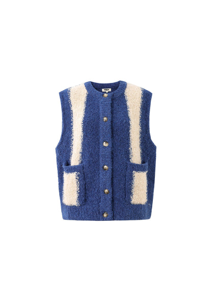 FRNCH | Shiba Sleeveless Vest - Navy