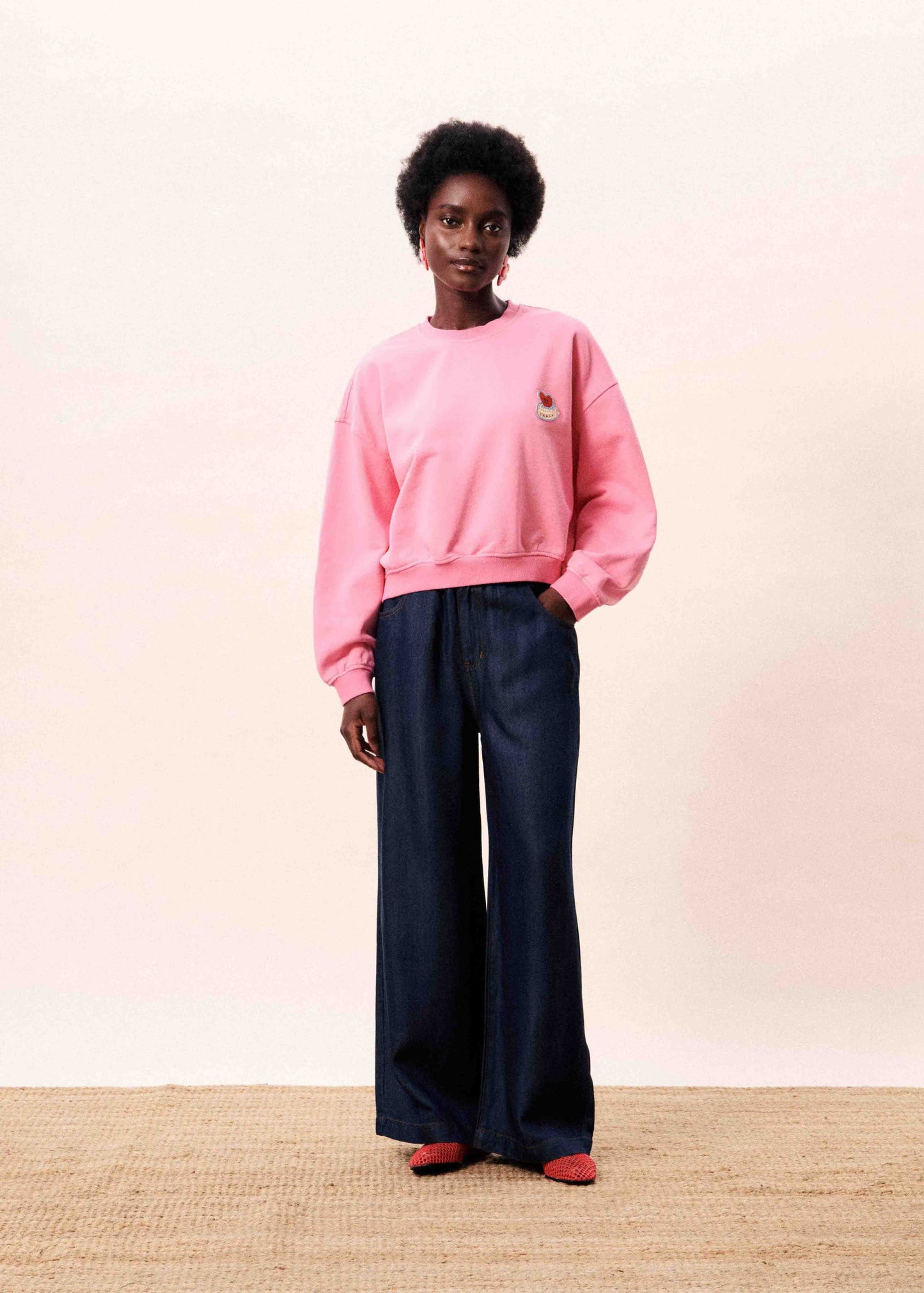 Sweatshirt Tamise Rose