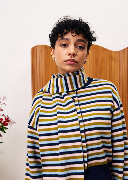 Set Tonkinois Bleu-Marine