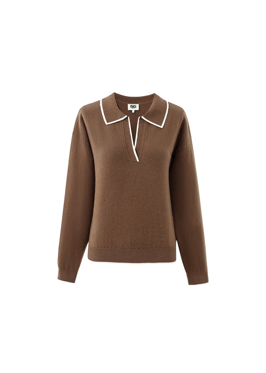 Sweatshirt Chm25803 Triolet Marron-Glace