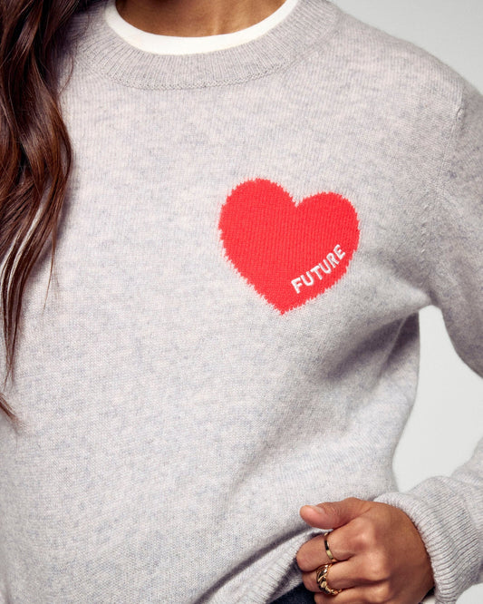 Pullover 2301wpr01195 Gris-Chine-Clair