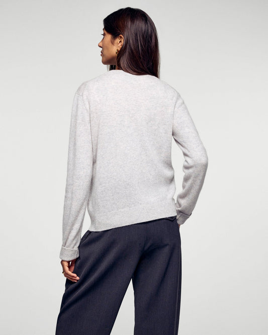 Pullover 2301wpr01195 Gris-Chine-Clair